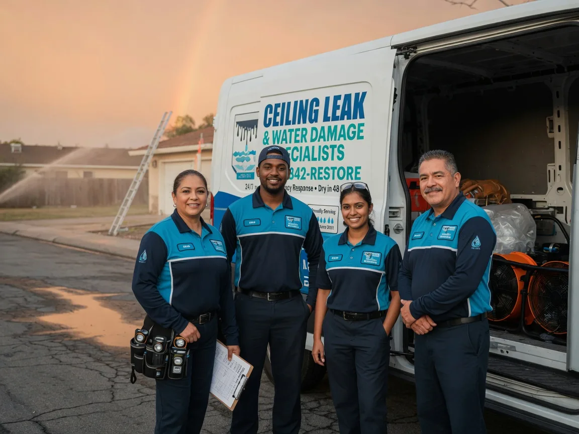 Ceiling Leak Cleanup company in Van Vleck, TX